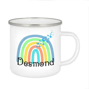 Emaille Tasse mit Namen | Motiv 4 | Desmond - Druckerino