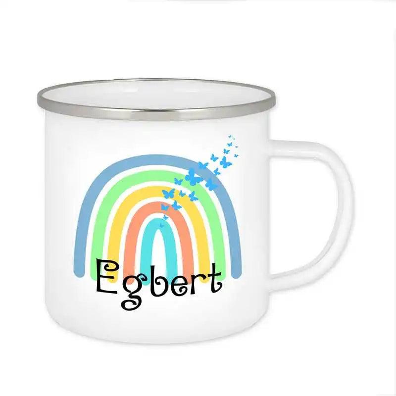 Emaille Tasse mit Namen | Motiv 4 | Egbert - Druckerino