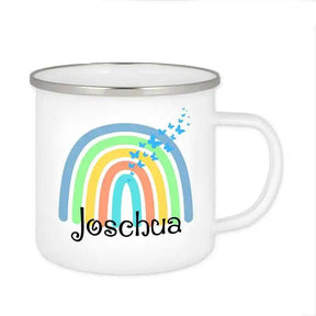 Emaille Tasse mit Namen | Motiv 4 | Joschua - Druckerino