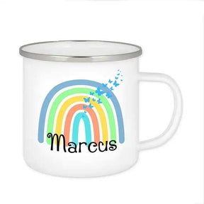 Emaille Tasse mit Namen | Motiv 4 | Marcus - Druckerino