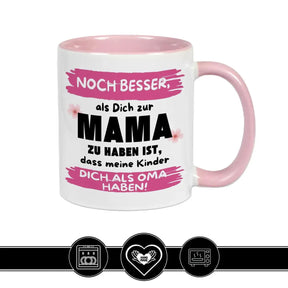 Geschenk für Mama & Oma – Tasse mit Spruch zum Muttertag - Druckerino