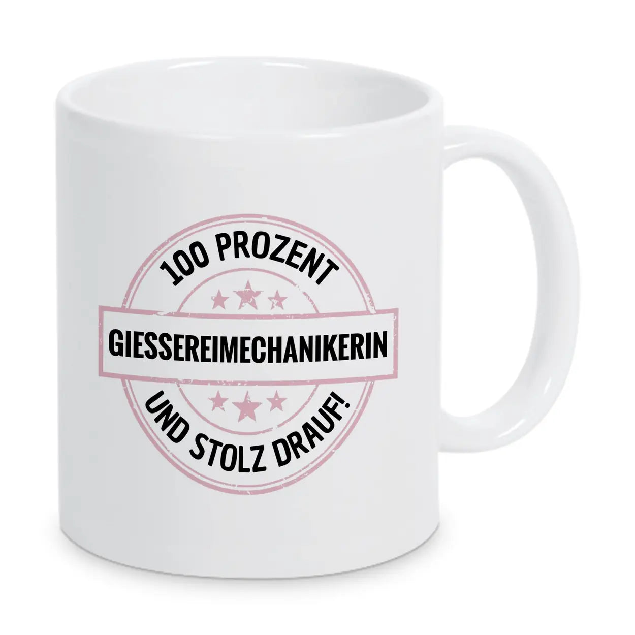 Gießereimechanikerin 100 Prozent Tasse - Druckerino