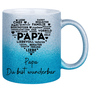 Tasse Papa Du bist wunderbar, Vatertagsgeschenk, geschenk vatertag, Geschenk Herrentag, Tasse Papa