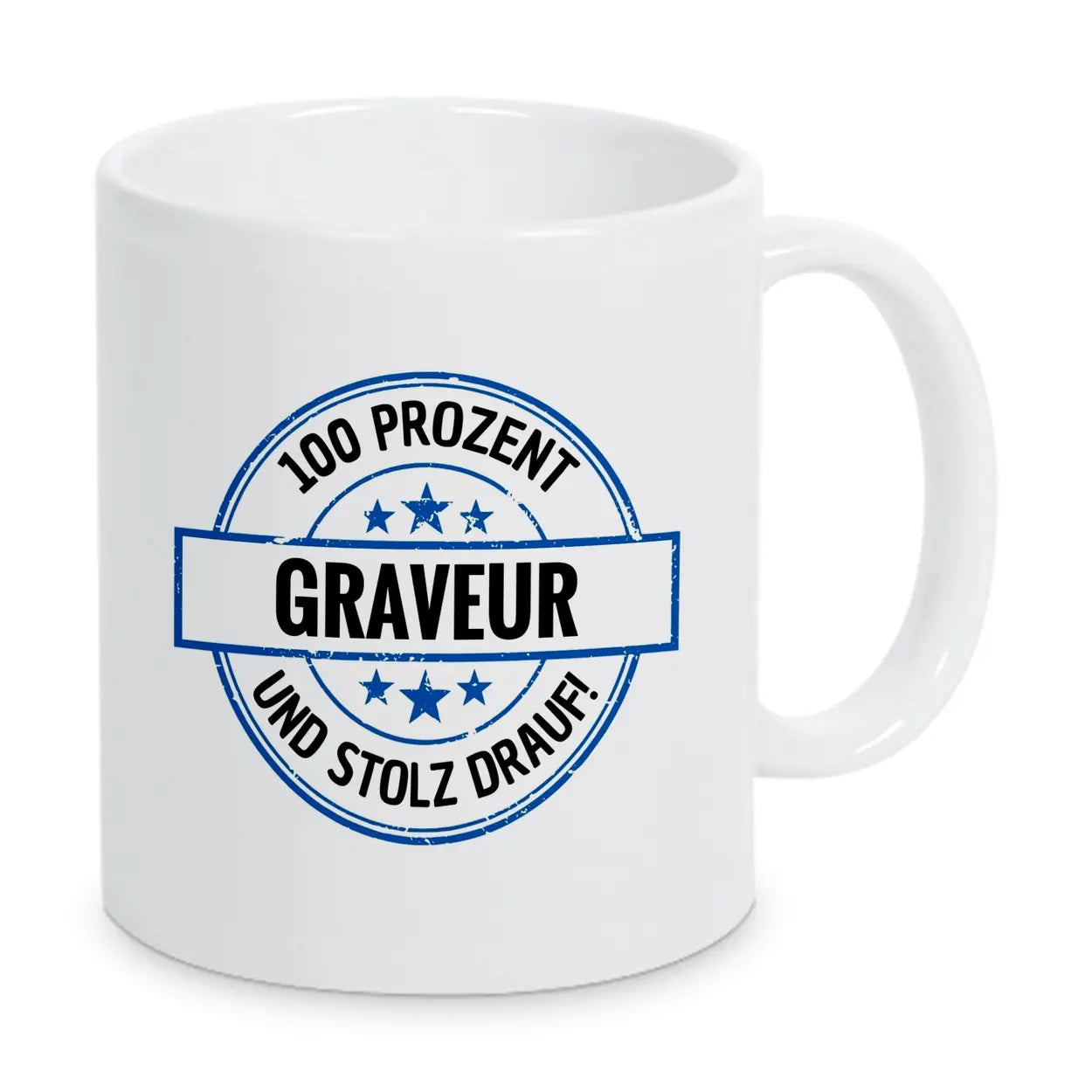 Graveur 100 Prozent Tasse - Druckerino