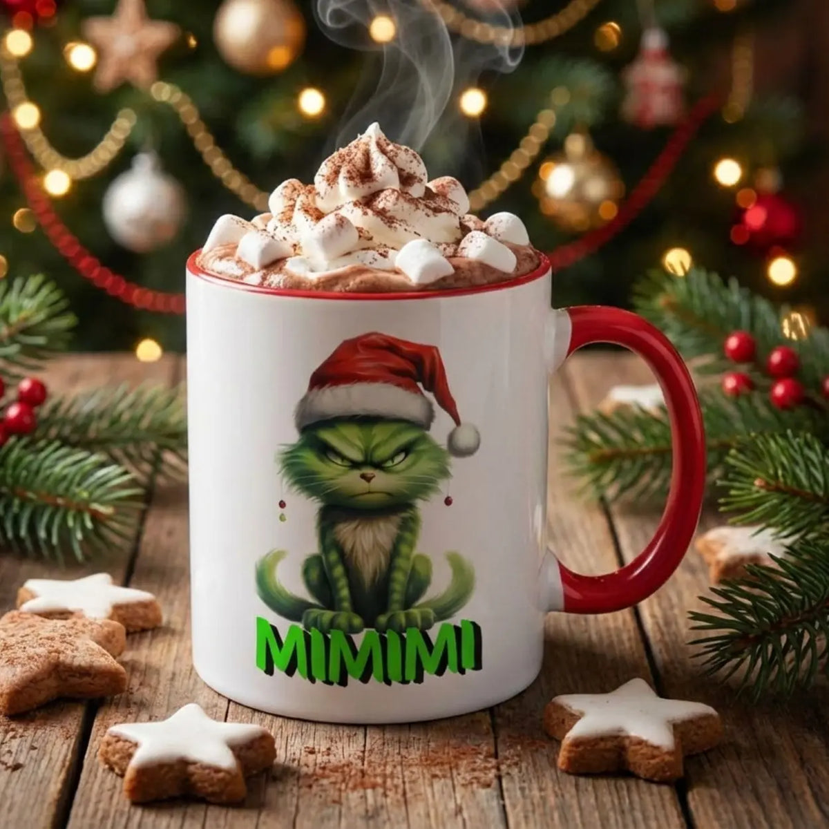 Grinch Tasse MIMIMI Rot