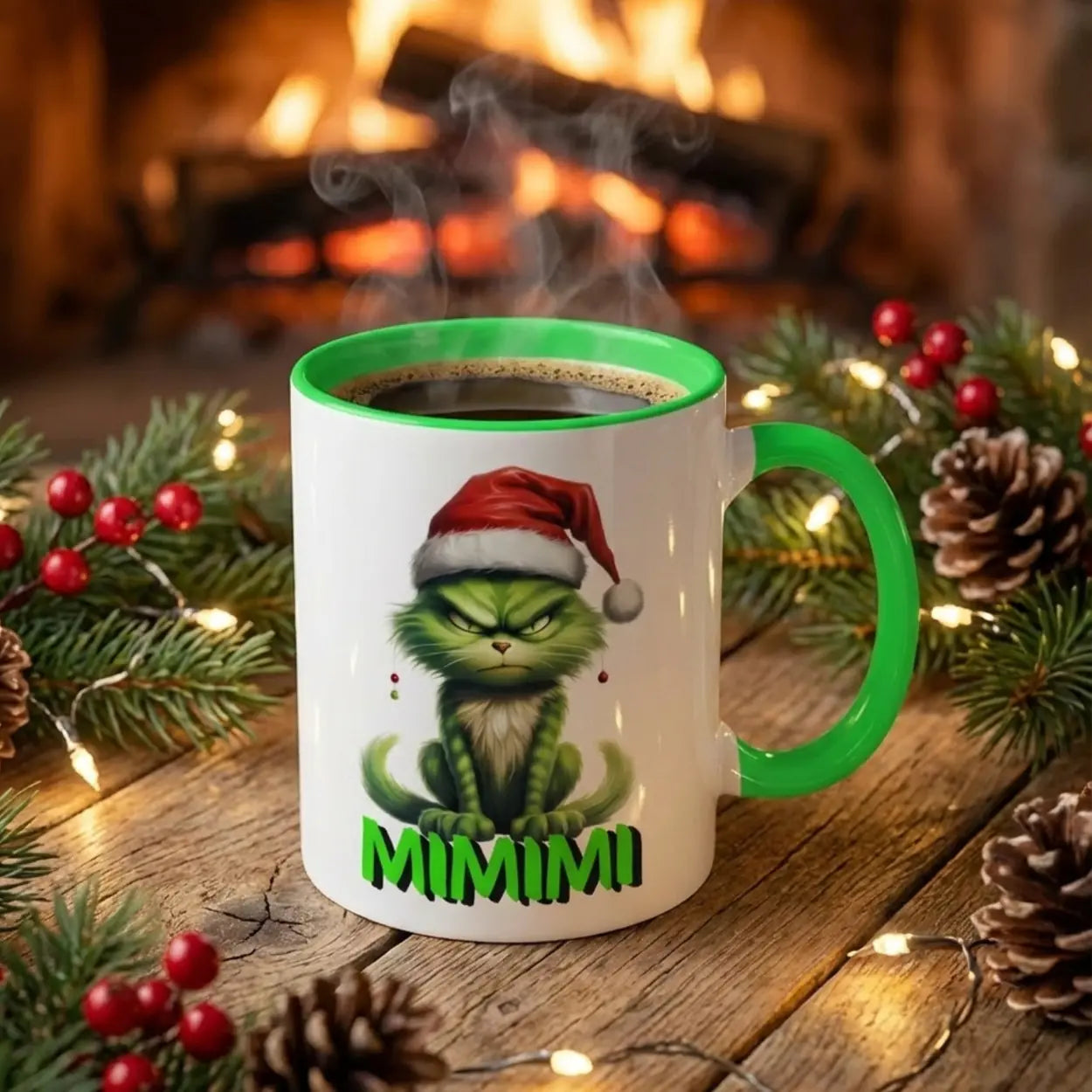 Grinch Tasse MIMIMI Grün