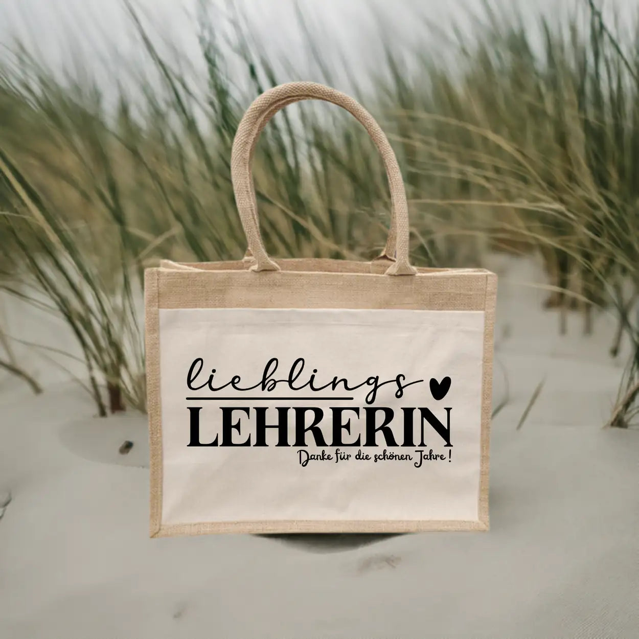 Jutetasche Lieblingslehrerin Geschenke