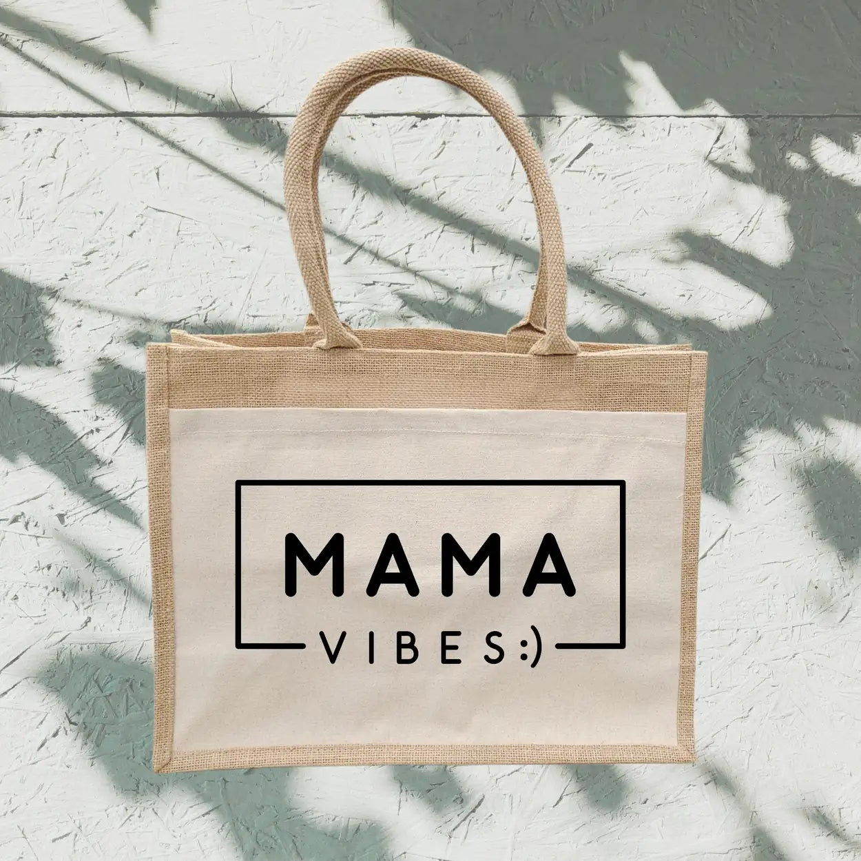 Jutetasche Mama Vibes Geschenke