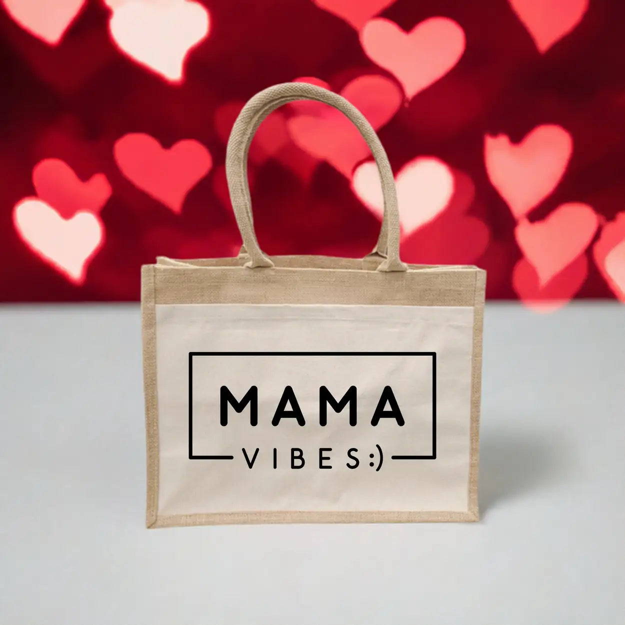 Jutetasche Mama Vibes Geschenke