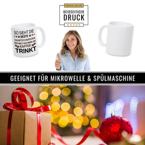 Kaffeetasse So sieht die beste Zahntechnikerin der Welt aus. - Druckerino