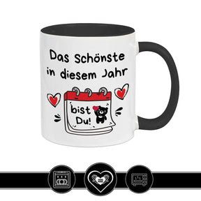 Keramik Tasse Das Schönste in diesem Jahr bist Du - Druckerino