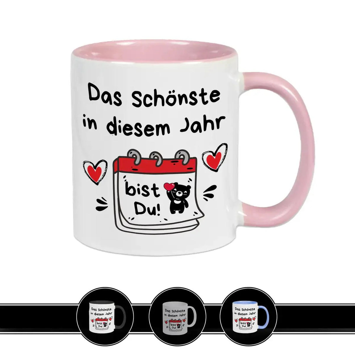 Keramik Tasse Das Schönste in diesem Jahr bist Du - Druckerino