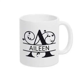 Keramik Tasse mit Namen | Motiv 1 | Aileen - Druckerino