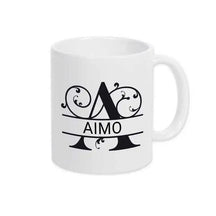 Keramik Tasse mit Namen | Motiv 1 | Aimo - Druckerino