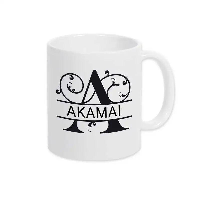 Keramik Tasse mit Namen | Motiv 1 | Akamai - Druckerino