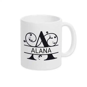 Keramik Tasse mit Namen | Motiv 1 | Alana - Druckerino