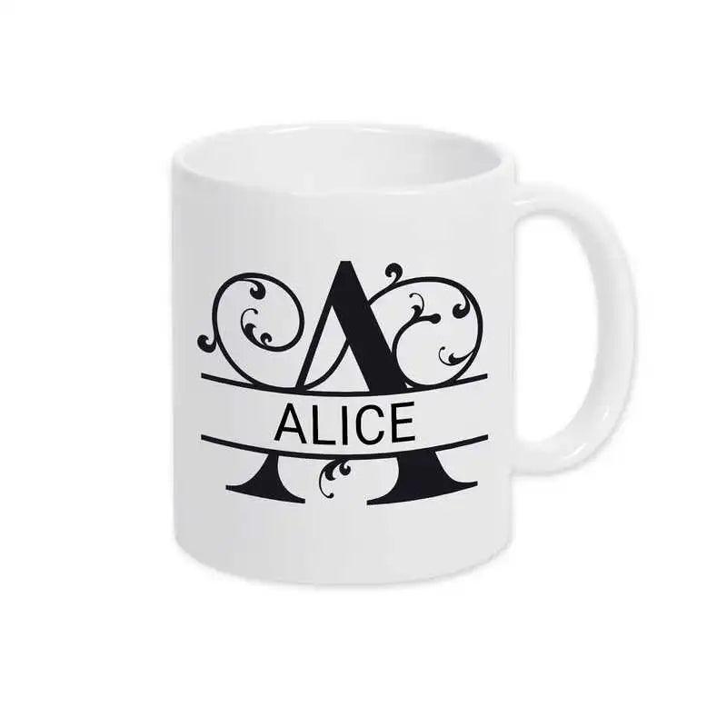 Keramik Tasse mit Namen | Motiv 1 | Alice - Druckerino