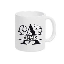 Keramik Tasse mit Namen | Motiv 1 | Anais - Druckerino