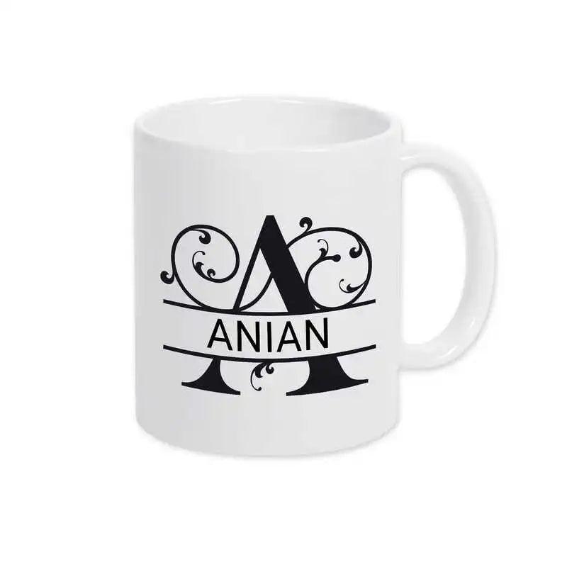 Keramik Tasse mit Namen | Motiv 1 | Anian - Druckerino