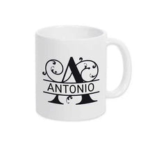 Keramik Tasse mit Namen | Motiv 1 | Antonio - Druckerino