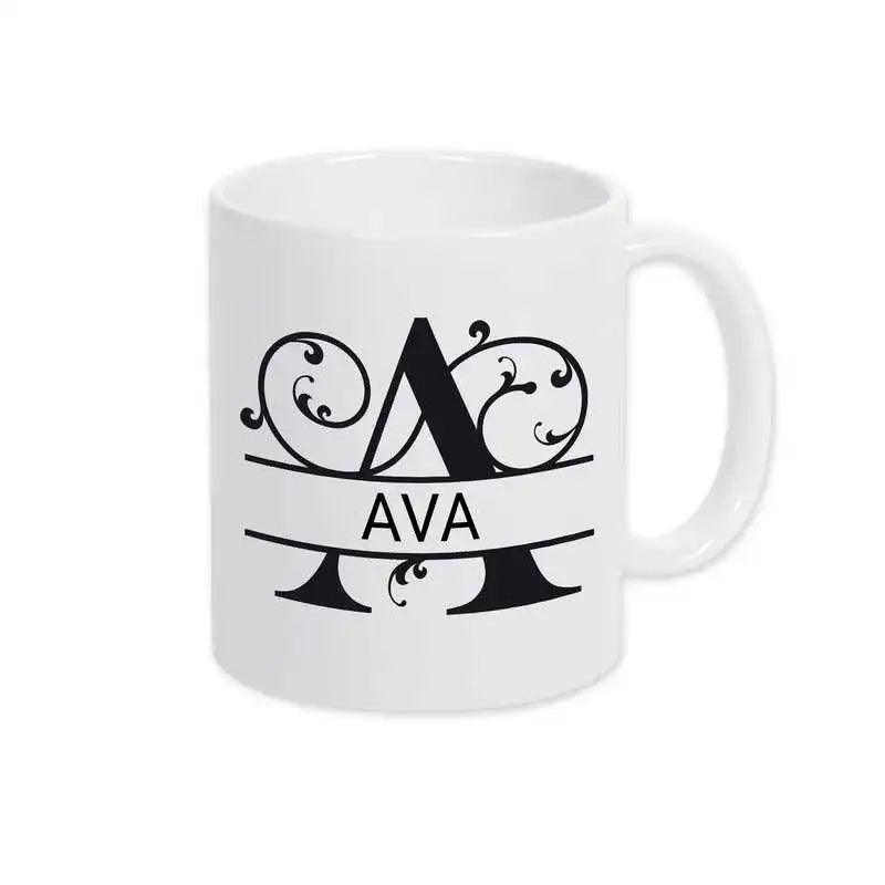 Keramik Tasse mit Namen | Motiv 1 | Ava - Druckerino