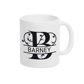 Keramik Tasse mit Namen | Motiv 1 | Barney - Druckerino