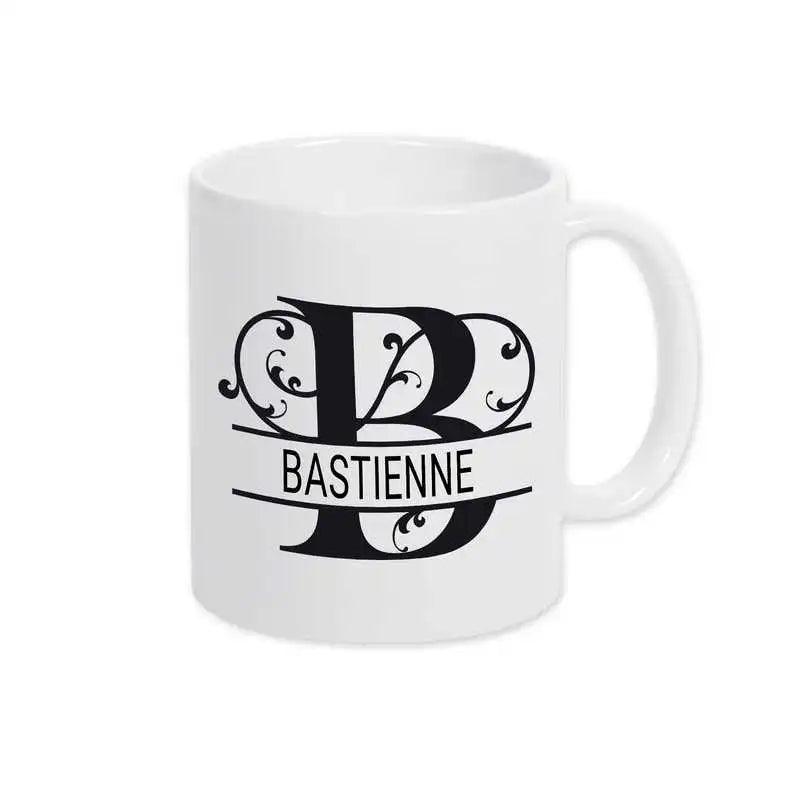 Keramik Tasse mit Namen | Motiv 1 | Bastienne - Druckerino
