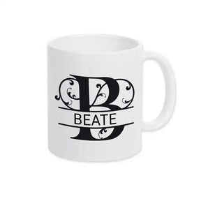 Keramik Tasse mit Namen | Motiv 1 | Beate - Druckerino