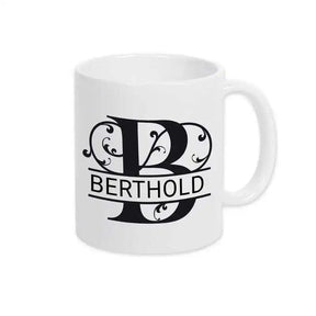 Keramik Tasse mit Namen | Motiv 1 | Berthold - Druckerino