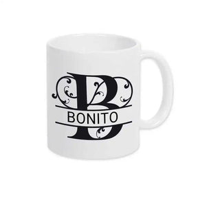 Keramik Tasse mit Namen | Motiv 1 | Bonito - Druckerino
