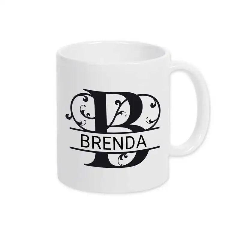 Keramik Tasse mit Namen | Motiv 1 | Brenda - Druckerino