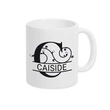 Keramik Tasse mit Namen | Motiv 1 | Caiside - Druckerino