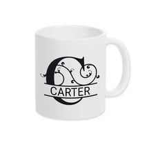 Keramik Tasse mit Namen | Motiv 1 | Carter - Druckerino