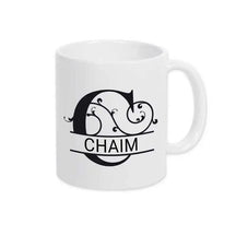 Keramik Tasse mit Namen | Motiv 1 | Chaim - Druckerino