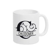 Keramik Tasse mit Namen | Motiv 1 | Chlodomer - Druckerino