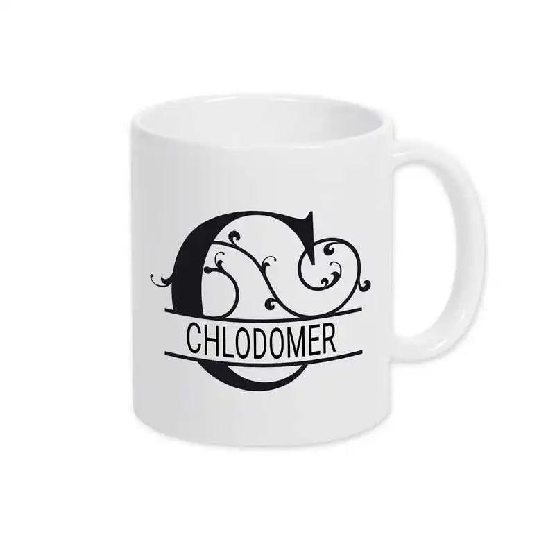 Keramik Tasse mit Namen | Motiv 1 | Chlodomer - Druckerino