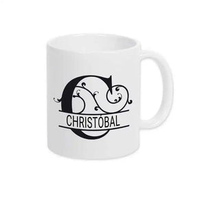 Keramik Tasse mit Namen | Motiv 1 | Christóbal - Druckerino