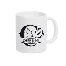 Keramik Tasse mit Namen | Motiv 1 | Christoph - Druckerino