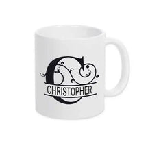 Keramik Tasse mit Namen | Motiv 1 | Christopher - Druckerino