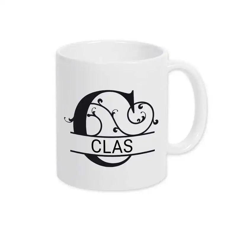 Keramik Tasse mit Namen | Motiv 1 | Clas - Druckerino