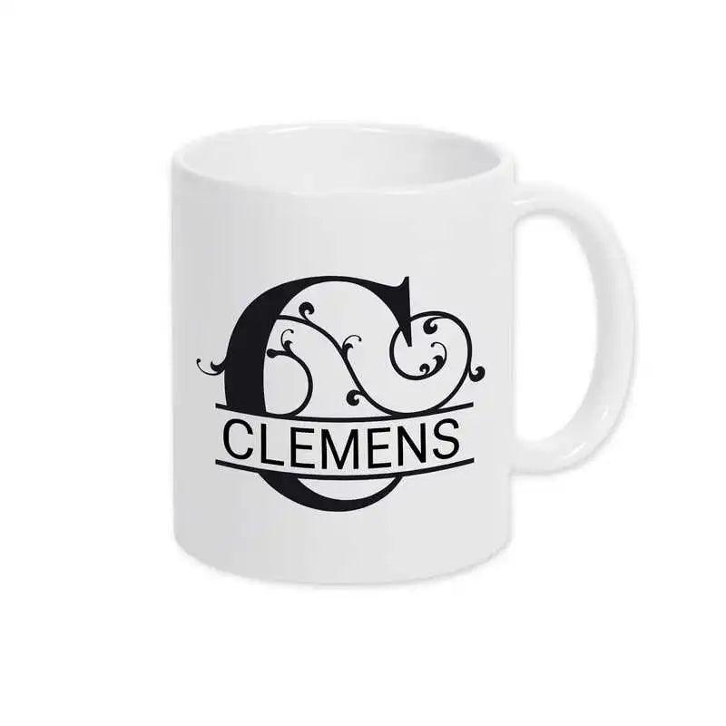 Keramik Tasse mit Namen | Motiv 1 | Clemens - Druckerino