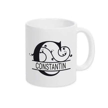 Keramik Tasse mit Namen | Motiv 1 | Constantin - Druckerino