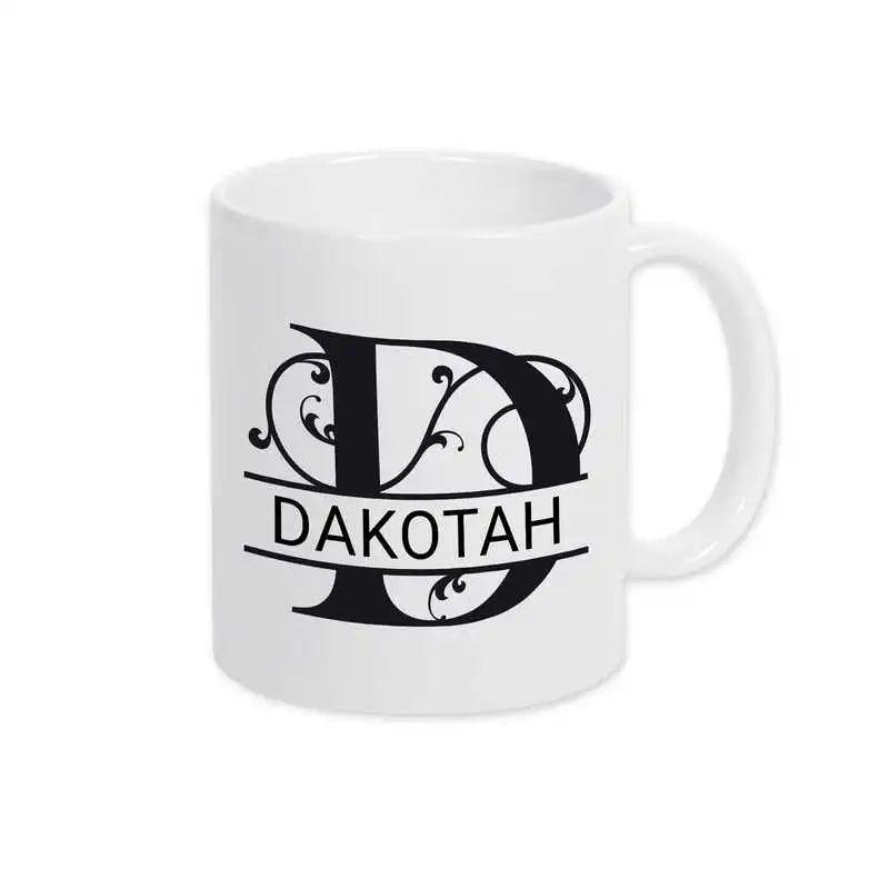Keramik Tasse mit Namen | Motiv 1 | Dakotah - Druckerino