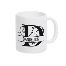 Keramik Tasse mit Namen | Motiv 1 | Dandelion - Druckerino