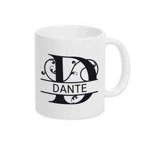 Keramik Tasse mit Namen | Motiv 1 | Dante - Druckerino