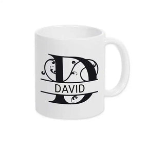 Keramik Tasse mit Namen | Motiv 1 | David - Druckerino