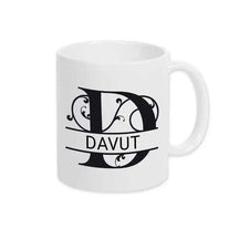 Keramik Tasse mit Namen | Motiv 1 | Davut - Druckerino