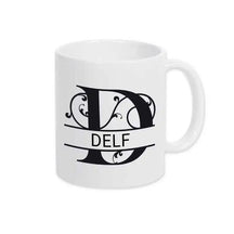 Keramik Tasse mit Namen | Motiv 1 | Delf - Druckerino
