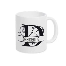 Keramik Tasse mit Namen | Motiv 1 | Desiderius - Druckerino