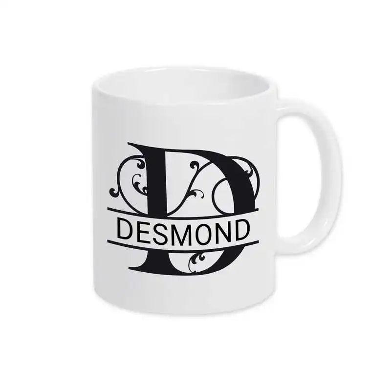 Keramik Tasse mit Namen | Motiv 1 | Desmond - Druckerino